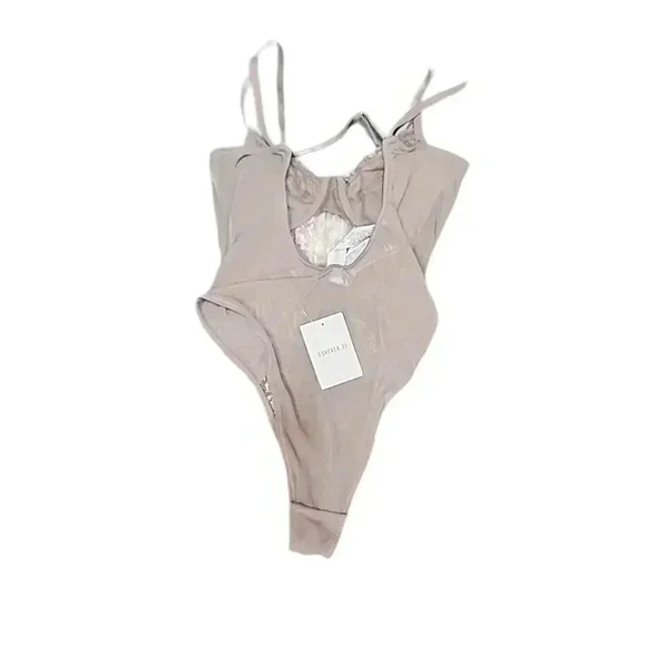 FOREVER 21 Sexy lace and sheer body suit. Nwt, small - Picture 3 of 7